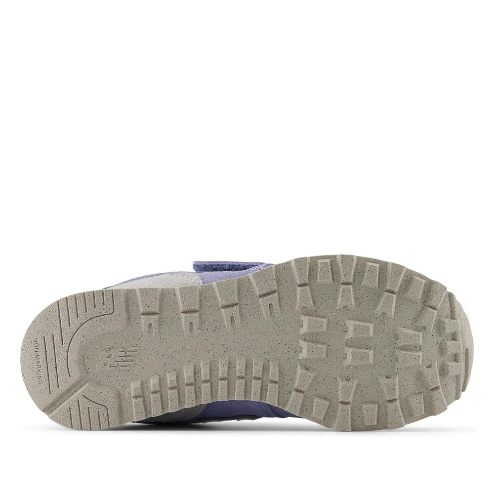 Detské topánky New Balance PV574BLG - fialové