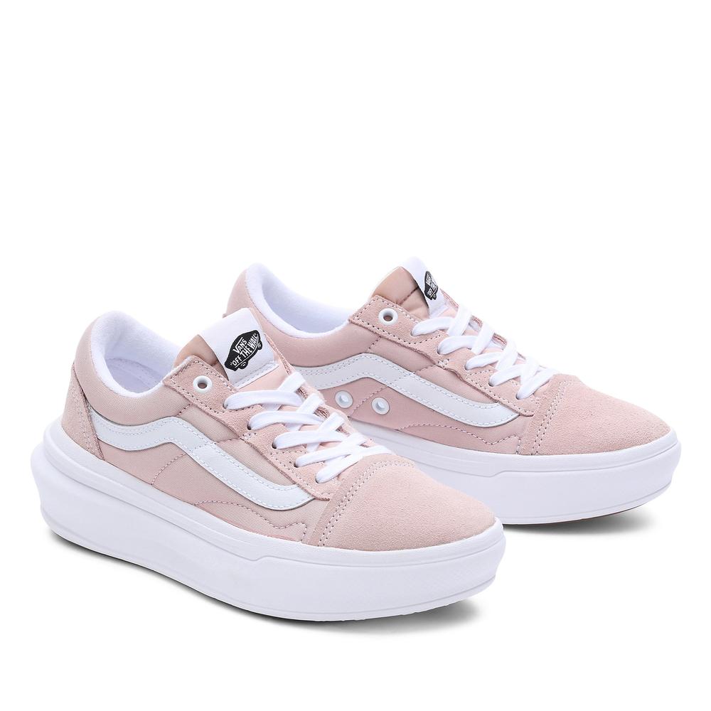 Topánky Vans Old Skool Stackform VN0A7Q5EBQL1 - ružové