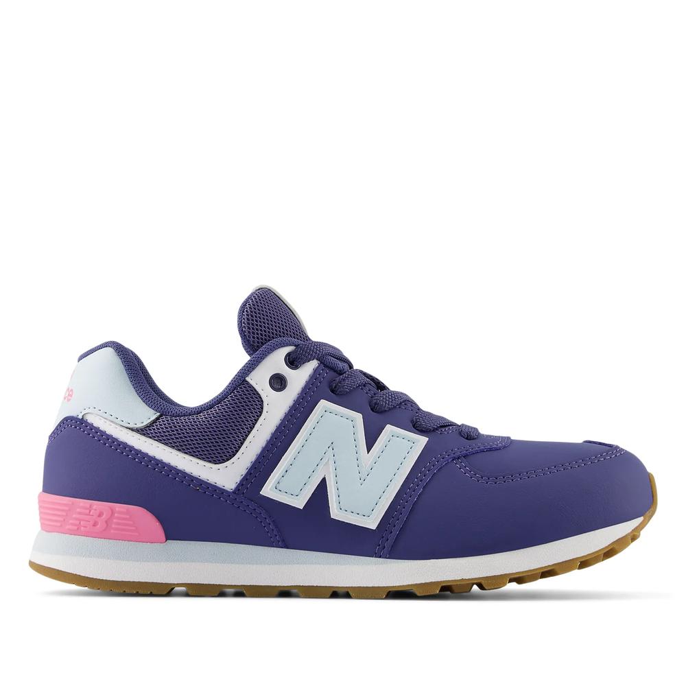 Detské topánky New Balance GC574NJ - tmavomodré