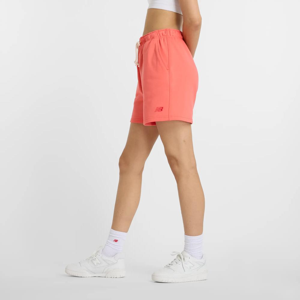 Dámske šortky New Balance WS41508DTR - pomarančové