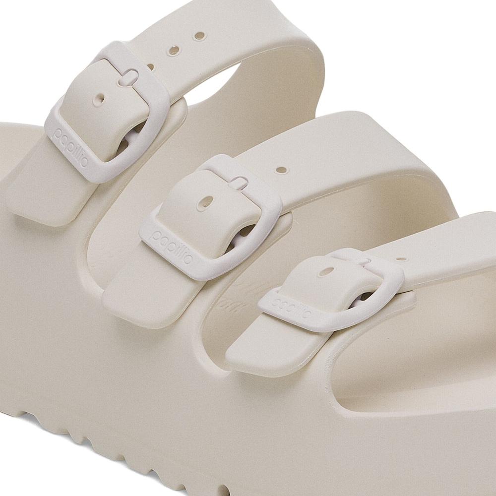 Klapky dámske Birkenstock Florida Flex Platform 1029770 - biele