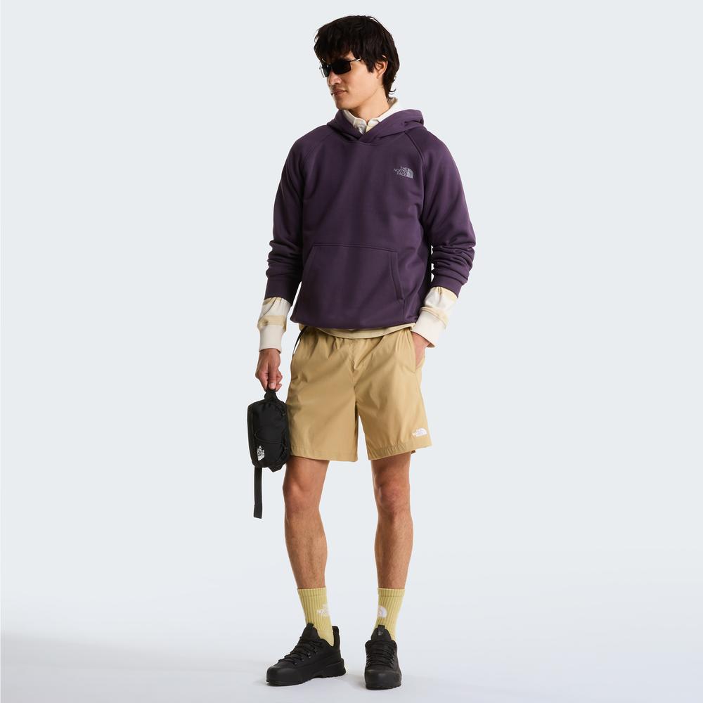 Pánske blúza The North Face Raglan Box NSE 0A89F9G5O1 - fialové
