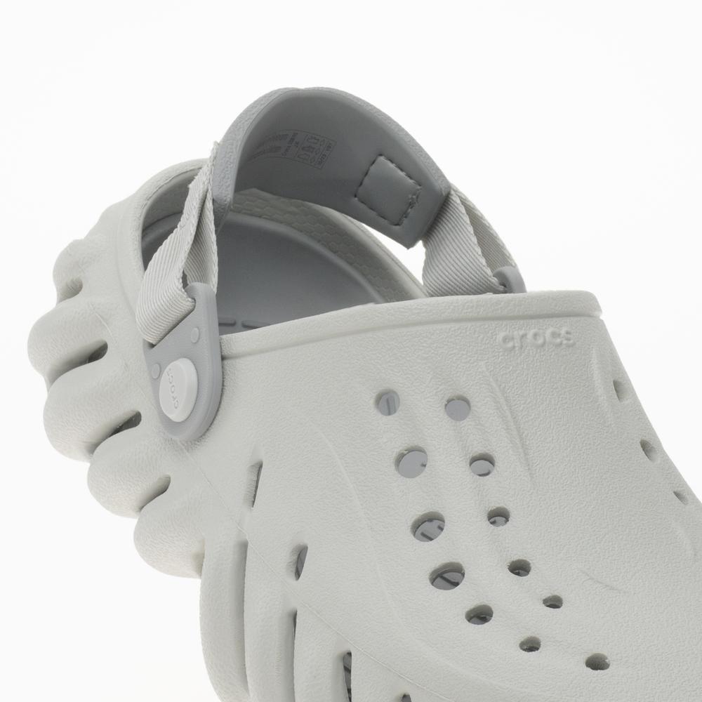 Klapky Crocs Echo Clog 208190-1FT - šedý