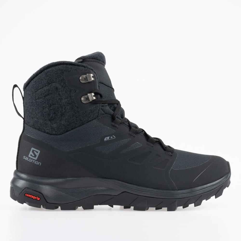 Topánky Salomon Outblast Thinsulate Climasalomon Waterproof L40795000 - čierne