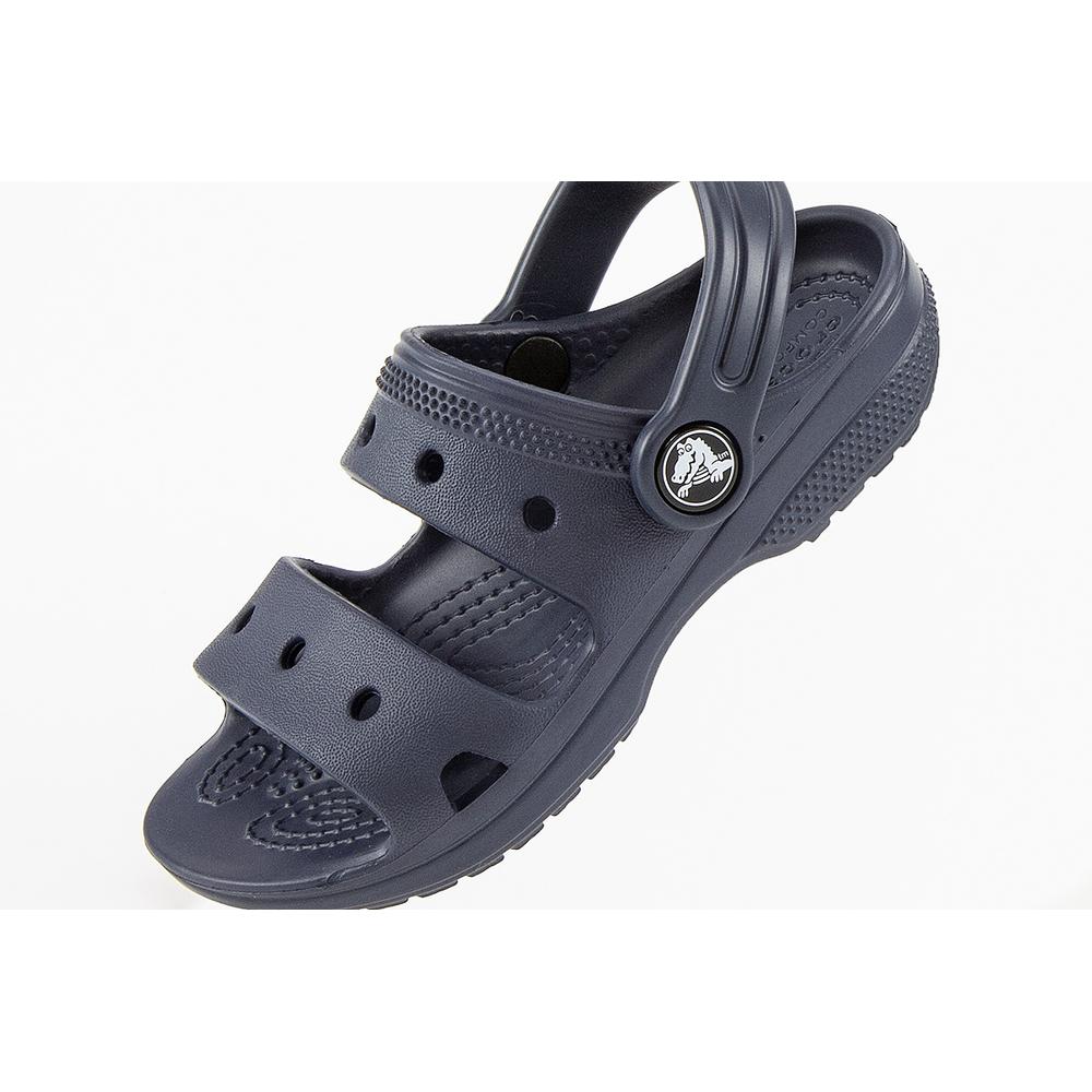 Sandále Crocs Toddler Classic Sandal 207537-410 - tmavomodré