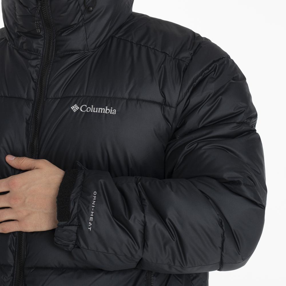 Bunda Columbia Pike Lake II Hooded 2050931012 - čierne
