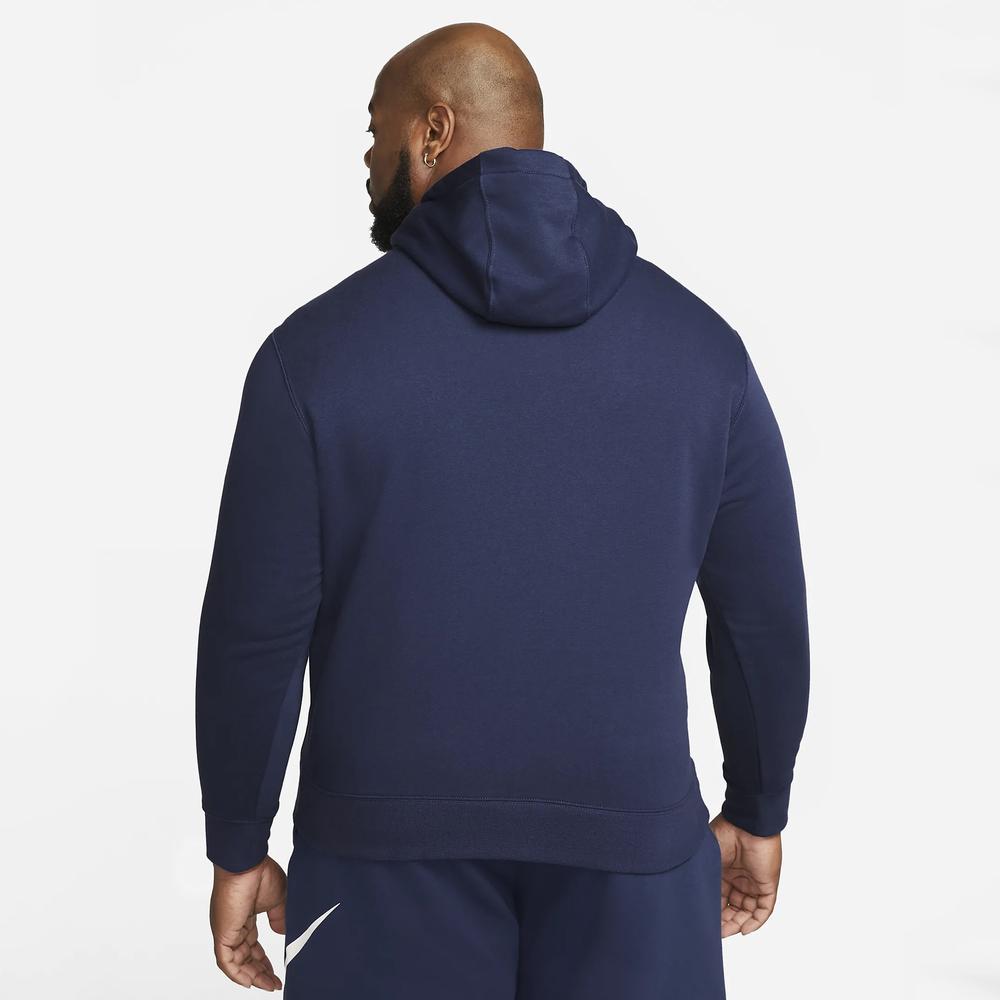 Blúza Nike NSW Club Fleece BV2645-410 - tmavomodré