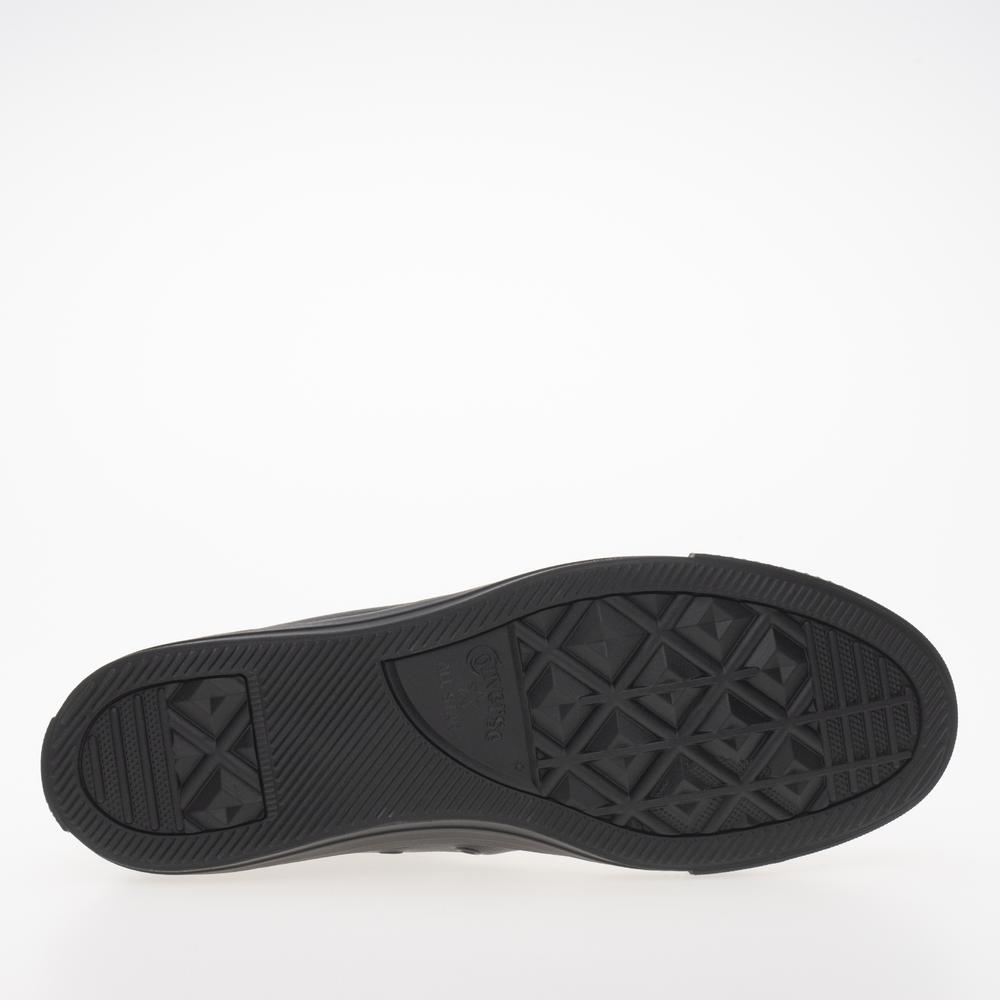 Topánky Converse Chuck Taylor All Star Hi Mono Leather 135251C - čierne