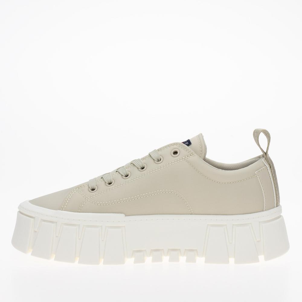 Topánky Tommy Jeans Recycled Cleat Chunky EN0EN02240-AEV - béžové