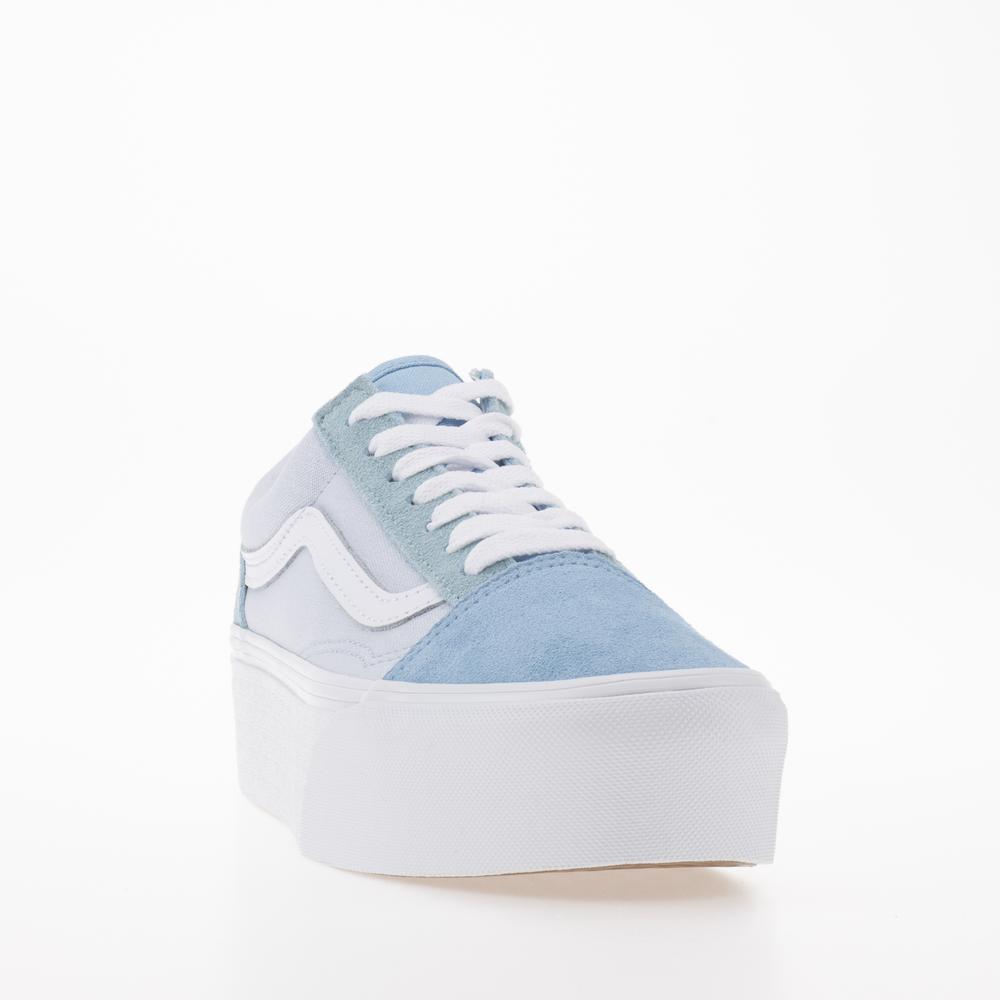 Topánky Vans Color Block Old Skool Stackform VN0009PZBLU1 - modré