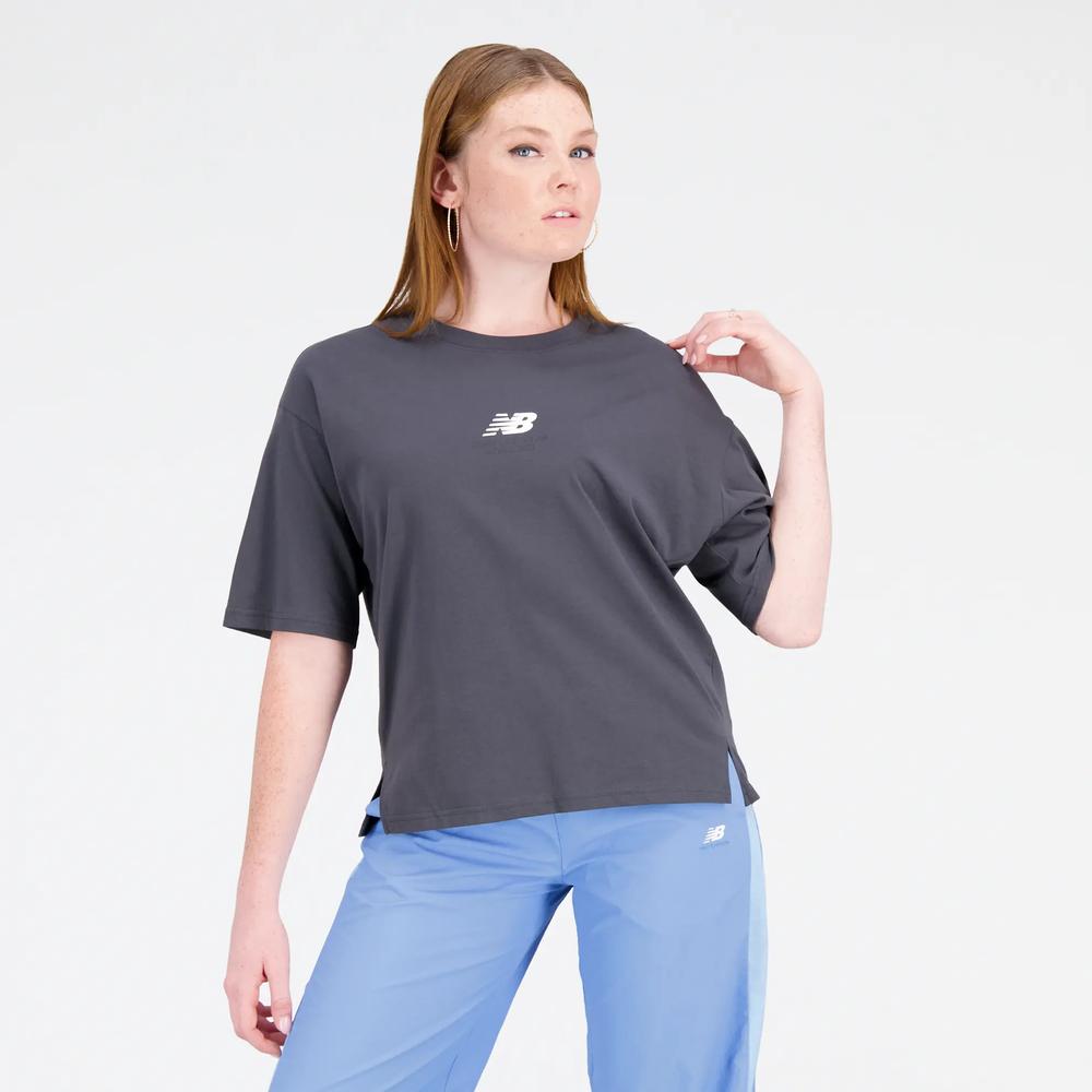 Dámske tričko New Balance WT31511ACK - čierne