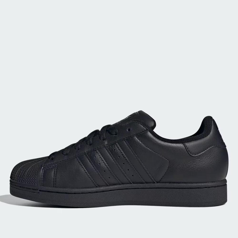 Unisex topánky adidas Originals Superstar II JI0081 - čierne