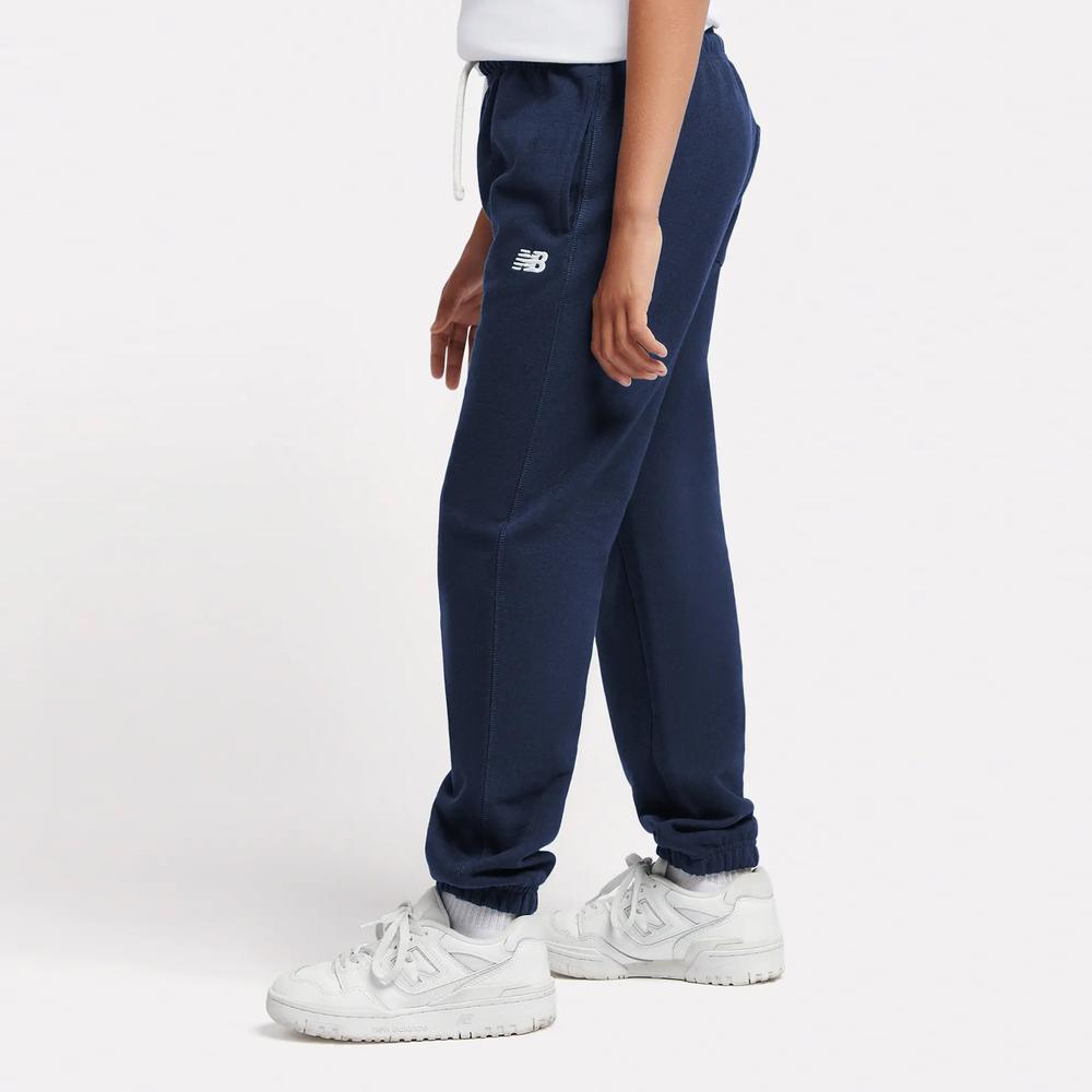 Detské nohavice New Balance LAKB0060NNY - tmavomodré