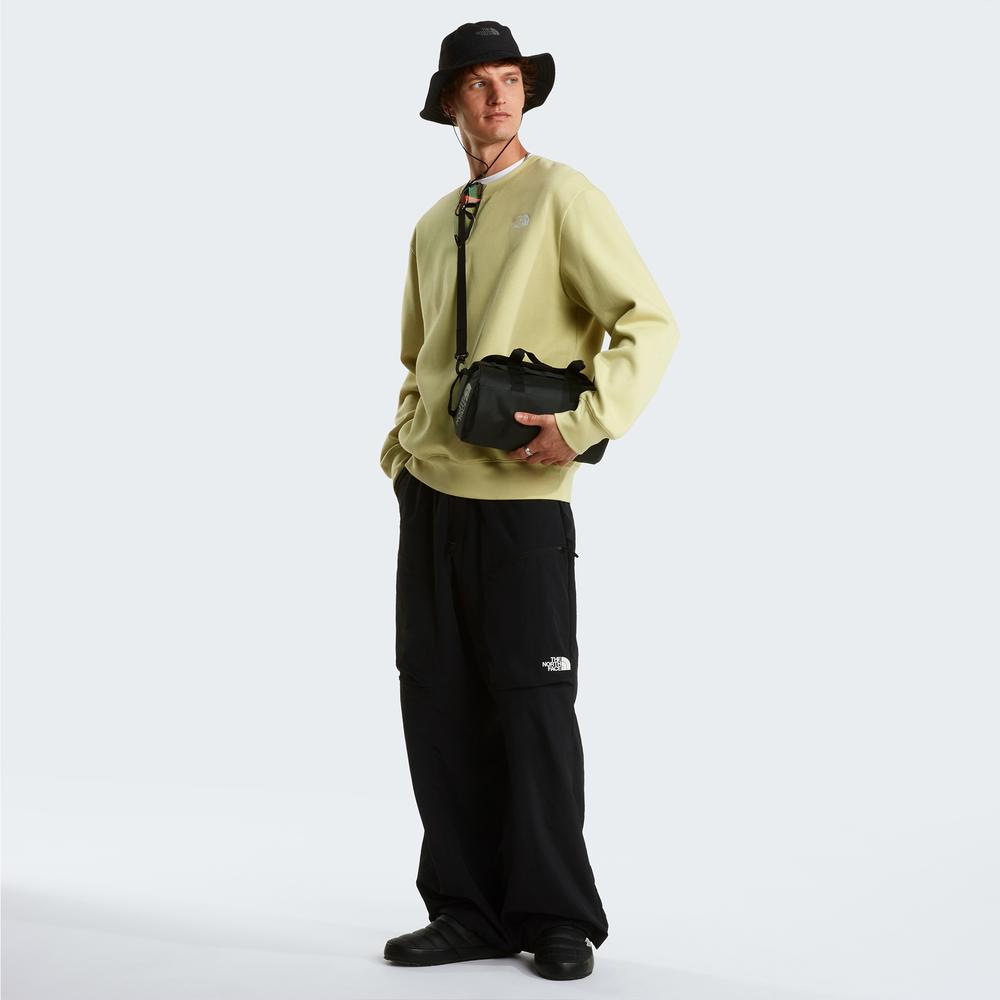 Mužský blúza The North Face Essential Relaxed Crew 0A89ETG731 - žltá