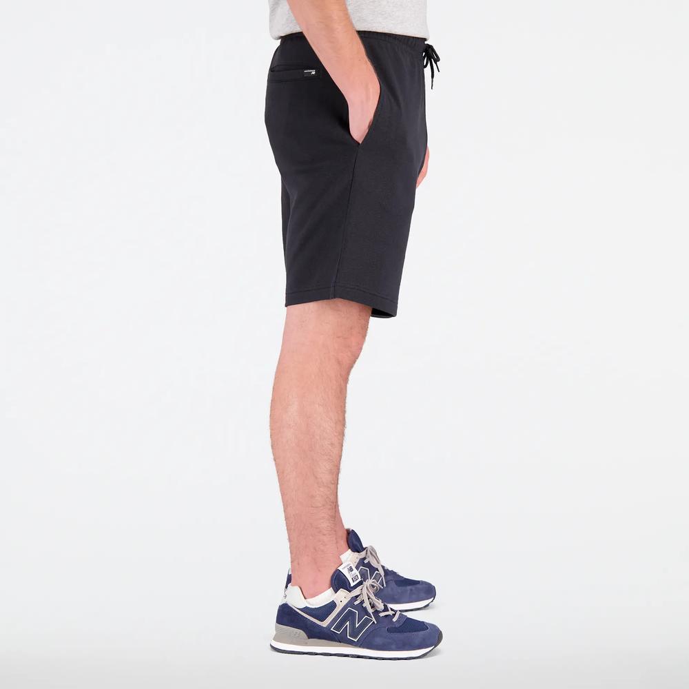 Pánske šortky New Balance MS31903BK – čierne