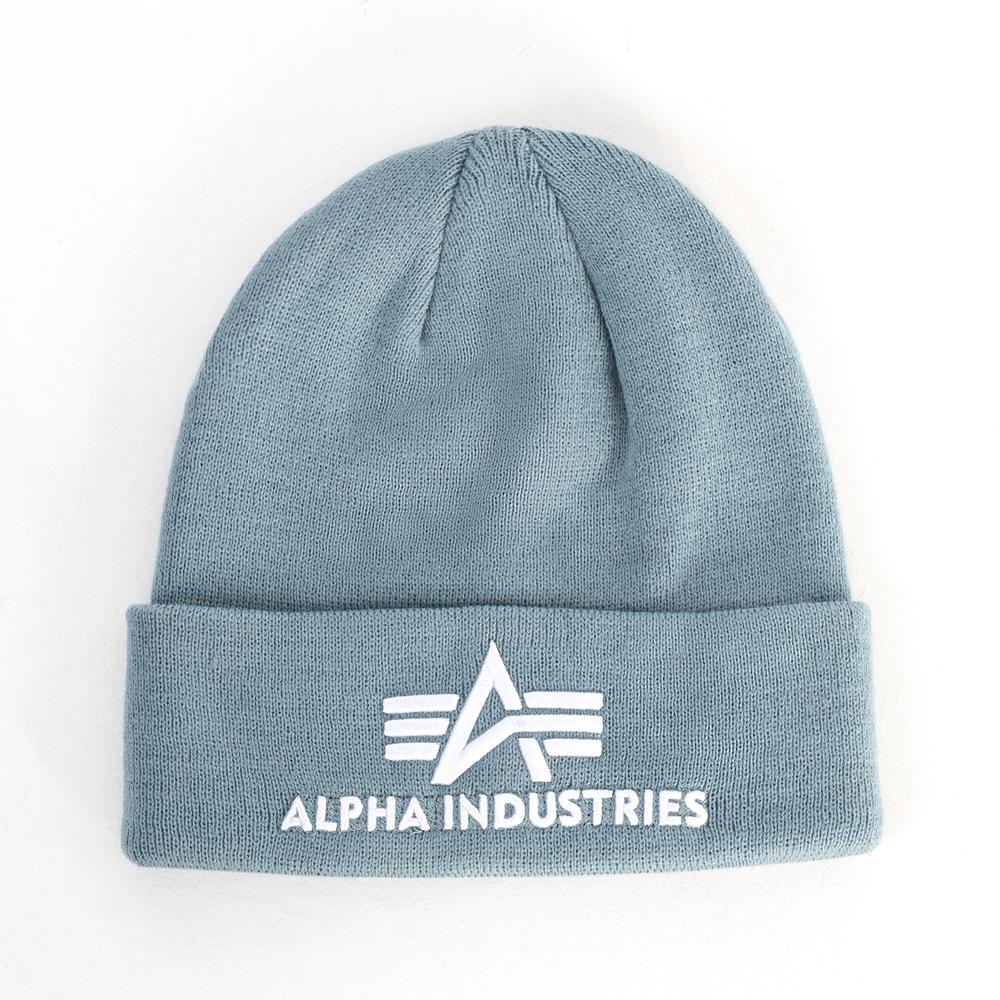 Čiapka Alpha Industries 3D Beanie 168910134 - modré