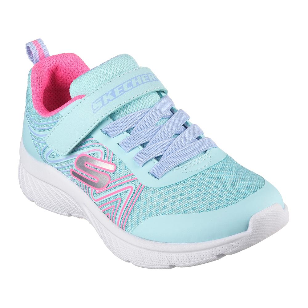 Detské topánky Skechers Microspec Plus Swirl Sweet 303535LAQPK - modré