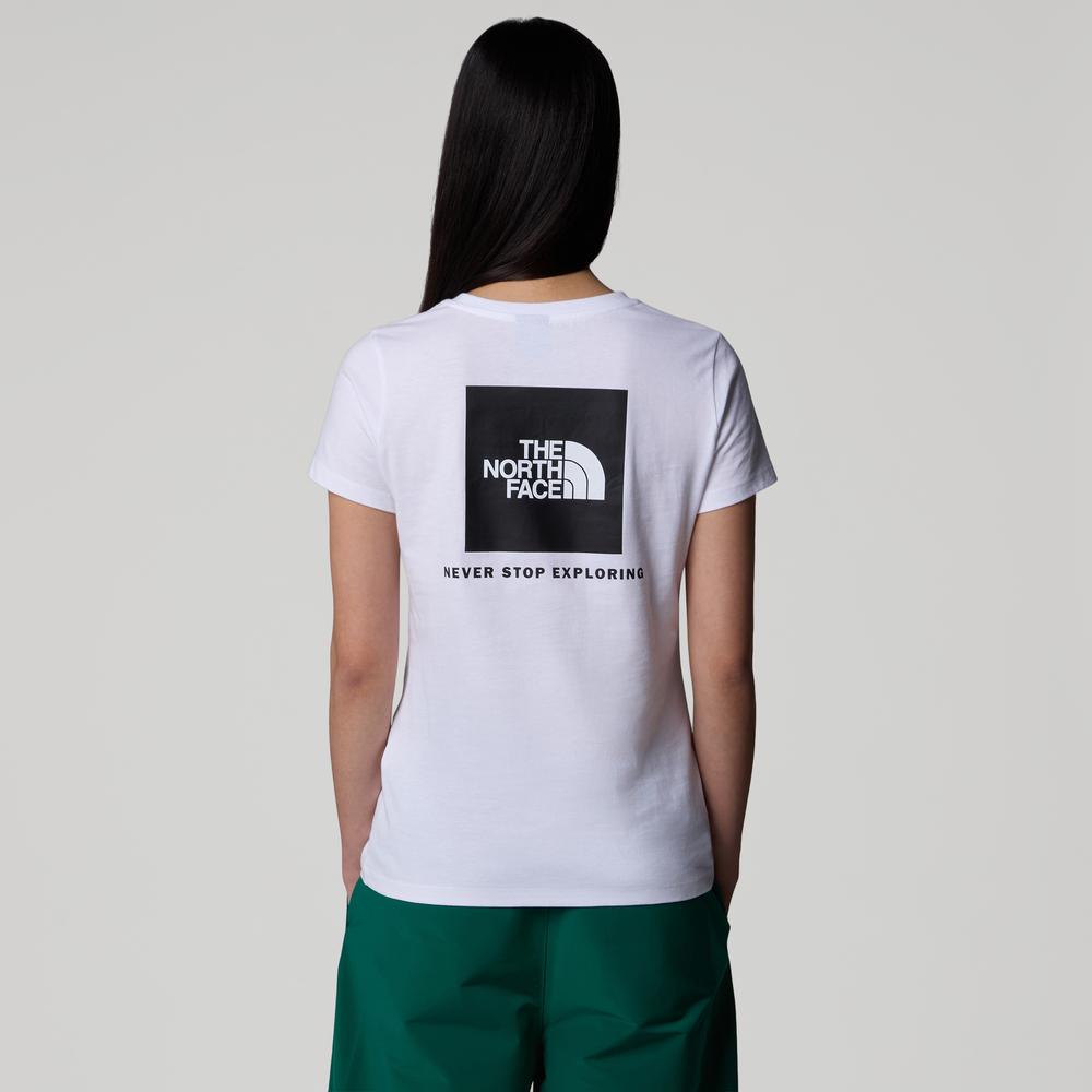 Tričko dámske The North Face Redbox 0A87NMFN41 - biele