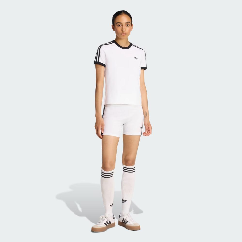 Dámská tričko adidas Originals 3-Stripes KD3683 - biele