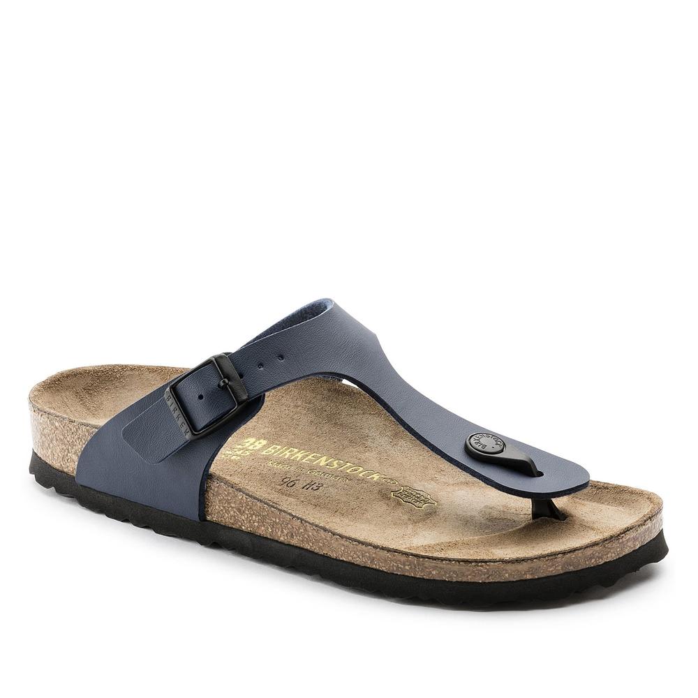 Žabky unisex Birkenstock Gizeh 143621 - tmavomodré