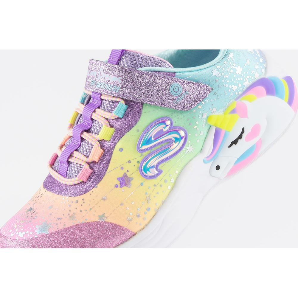 Topánky Skechers S Lights Unicorn Dreams 302311LPRMT - viacfarebné