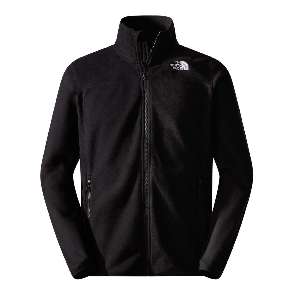 Blúza The North Face 100 Glacier Full-Zip Fleece 0A855X4H01 - čierne