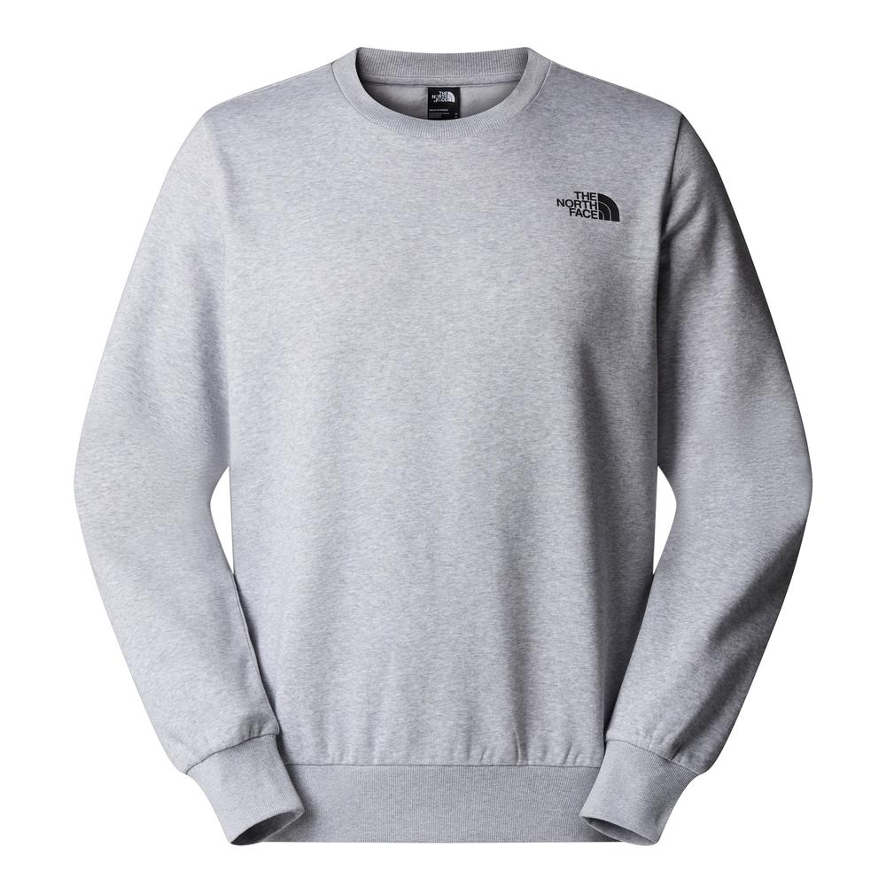 Blúza pánske The North Face Simple Dome Crew 0A89FBDYX1 - šedý