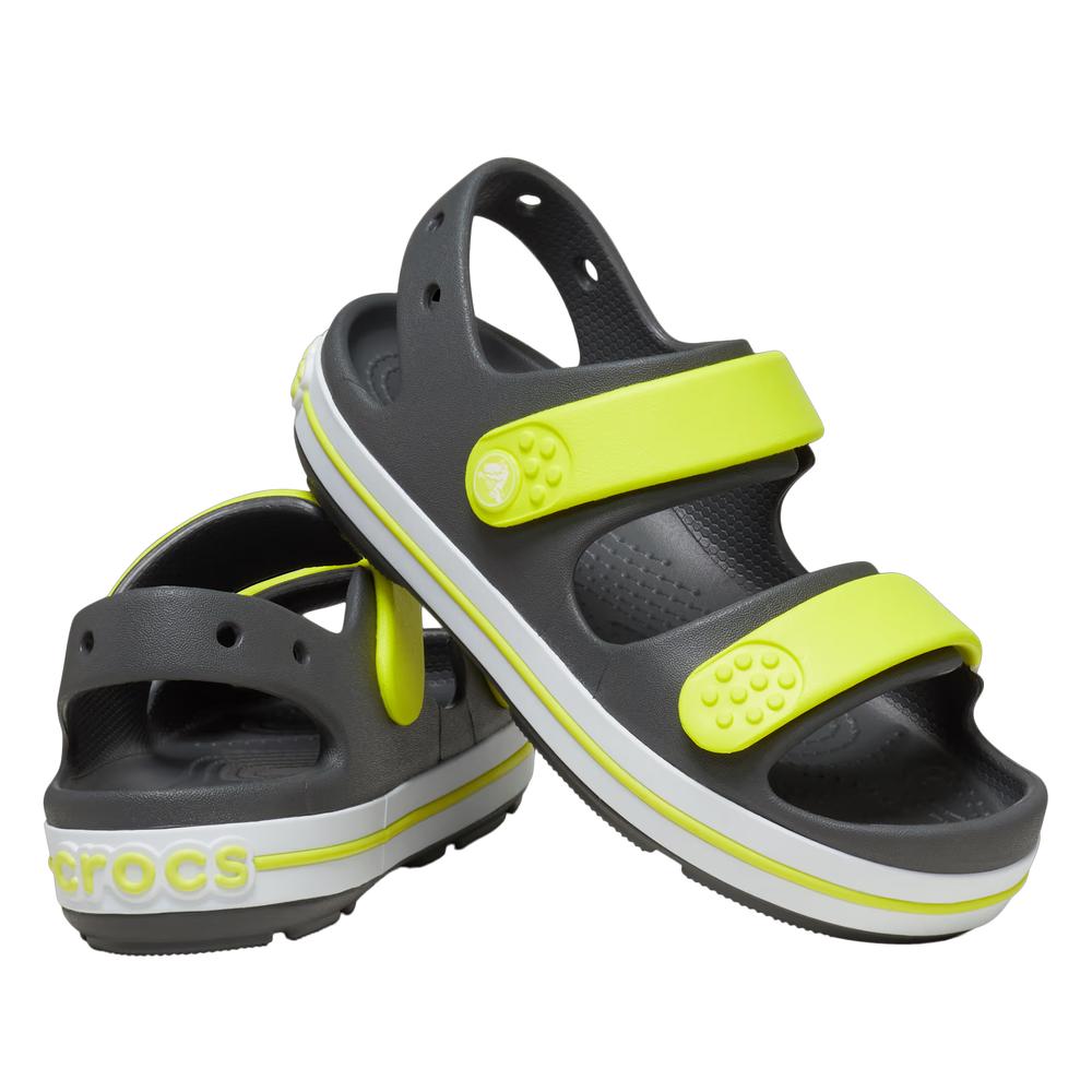 Sandále detské Crocs Crocband Cruiser Sandal 209423-1NJ - šedý