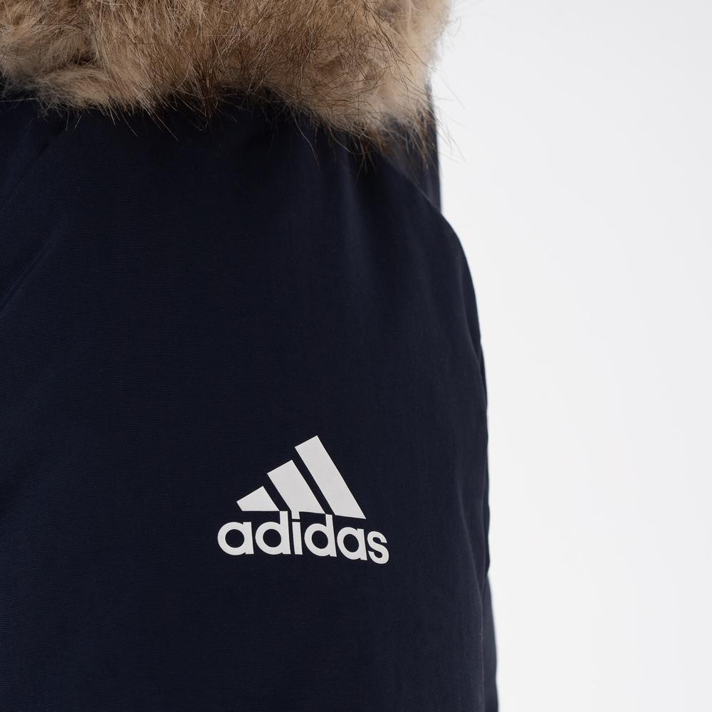 Bunda adidas Utilitas Hooded Parka GT1701 - tmavomodré