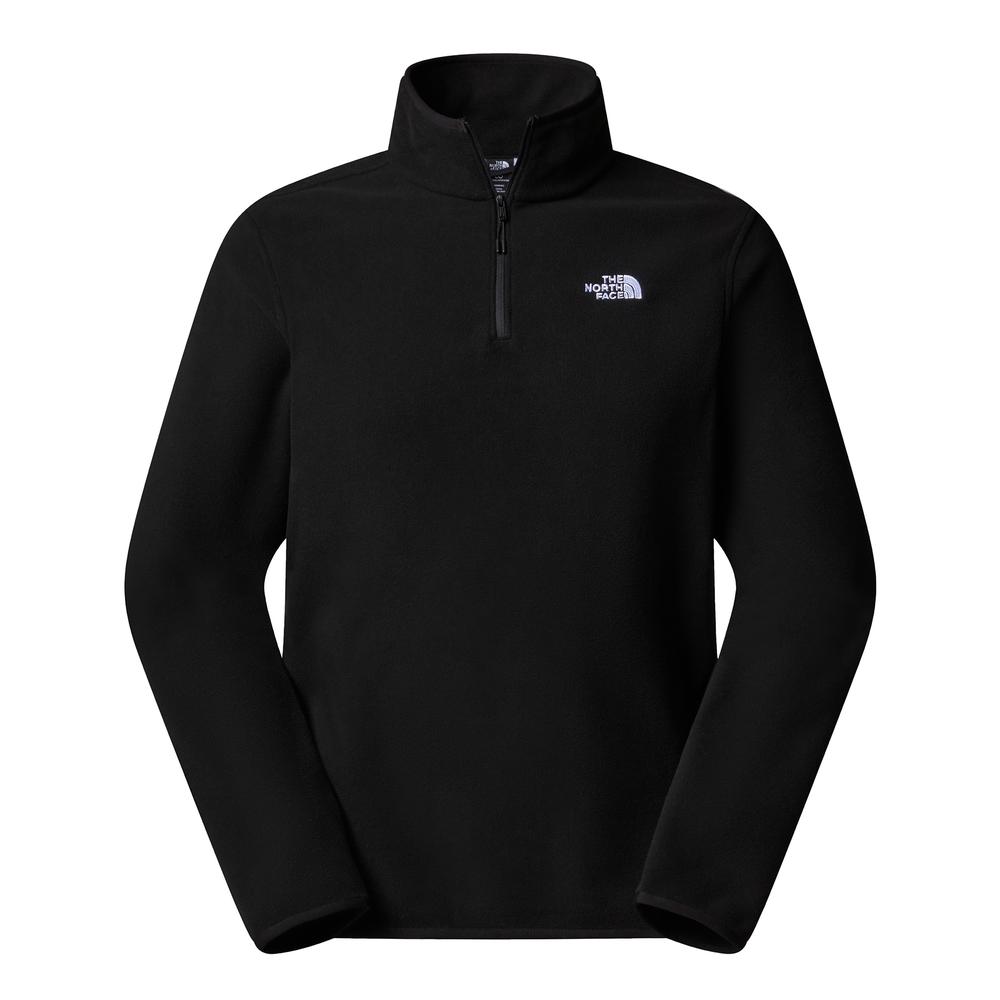 Blúza pánske The North Face Glacier 1/4 Zip Fleece 0A8D0QJK31 - čierne