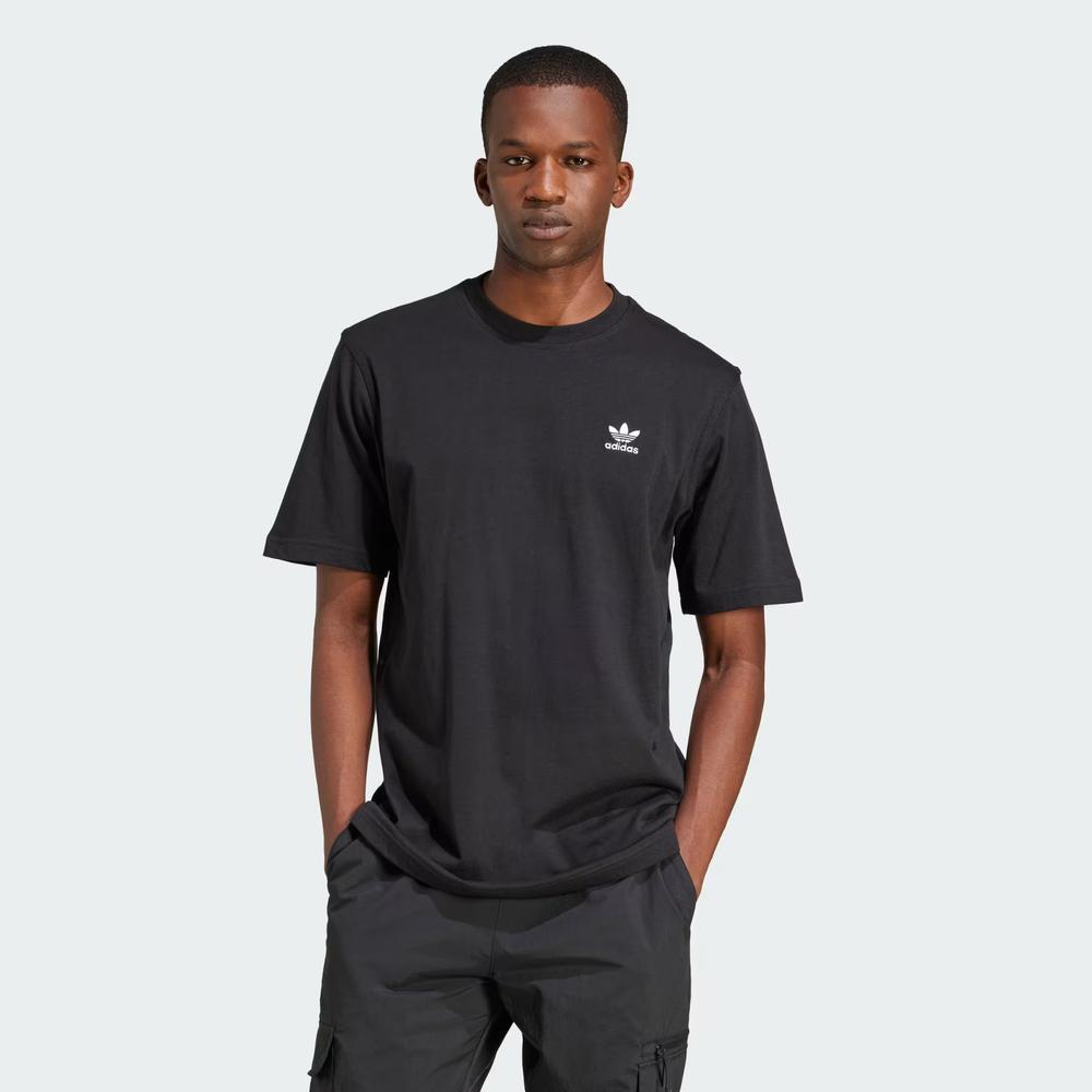 Tričko adidas Originals Trefoil Essentials JI8545 - čierna