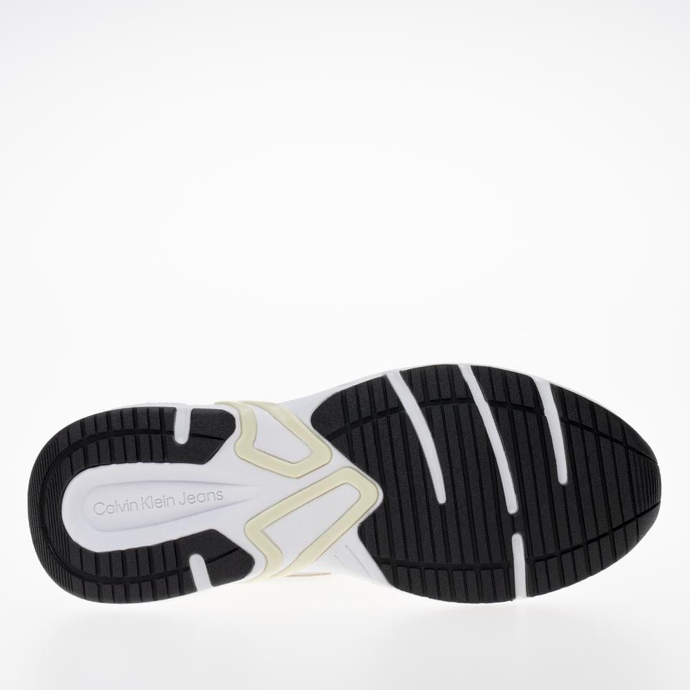 Topánky Calvin Klein Retro Tennis Su-Mesh WN YW0YW00891-0GG - béžové
