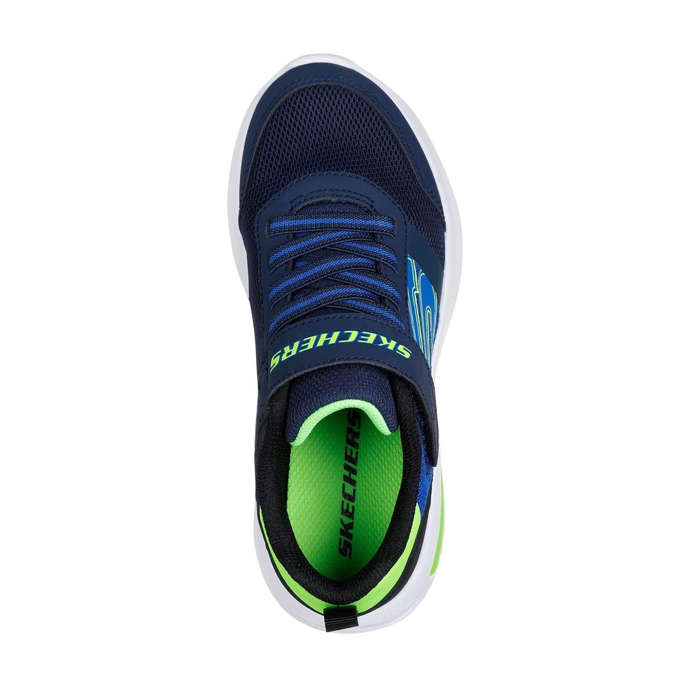 Detské topánky Skechers Bounder Tech Ultravoid 403723LNVLM - tmavomodré