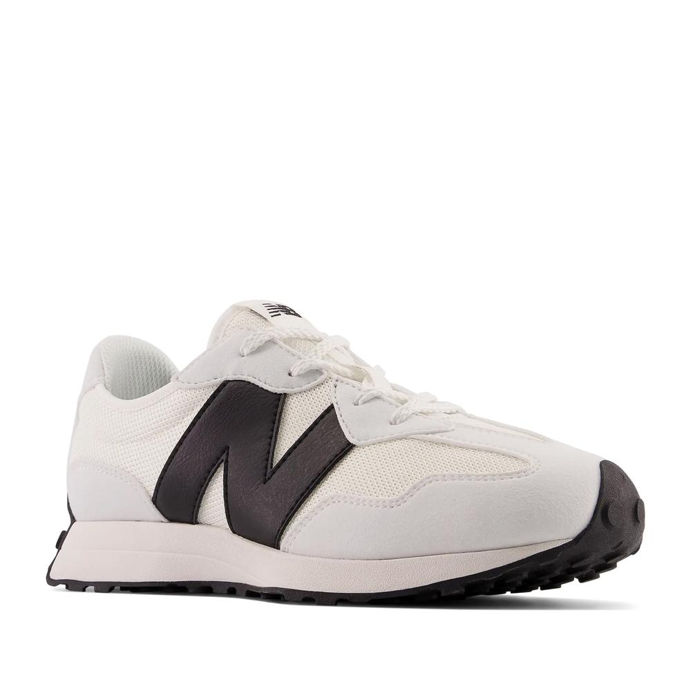 Detské topánky New Balance GS327CWB – biele