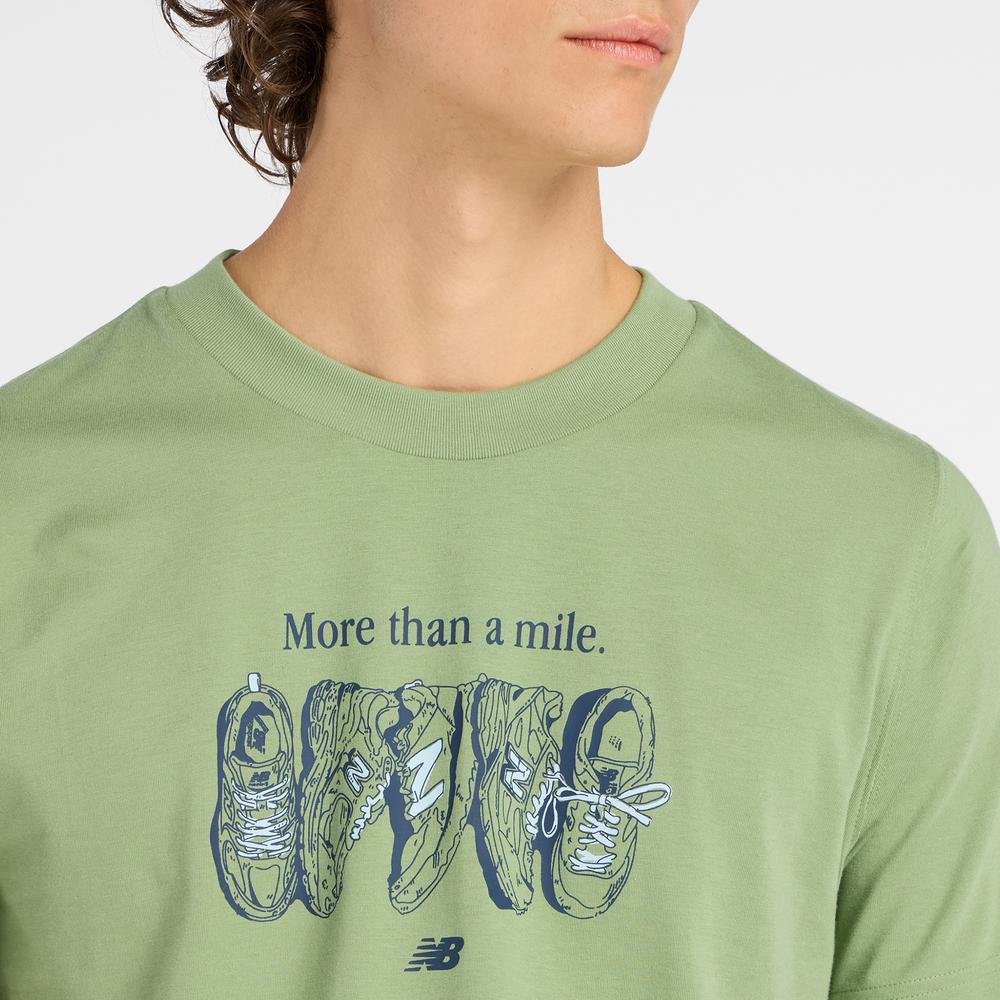 Pánske tričko New Balance MT61778SAAR - zelené