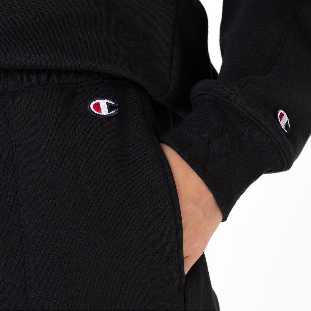 Nohavice Champion C Logo Ribbed Cuff Joggers 116611-KK001 - čierne