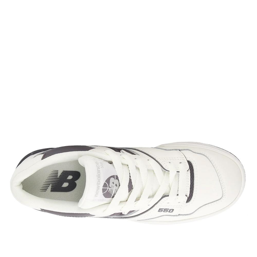 Detské topánky New Balance GSB550BH – biele