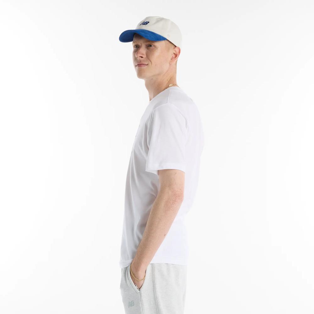 Pánske tričko New Balance MT61Y0XJWT - biele