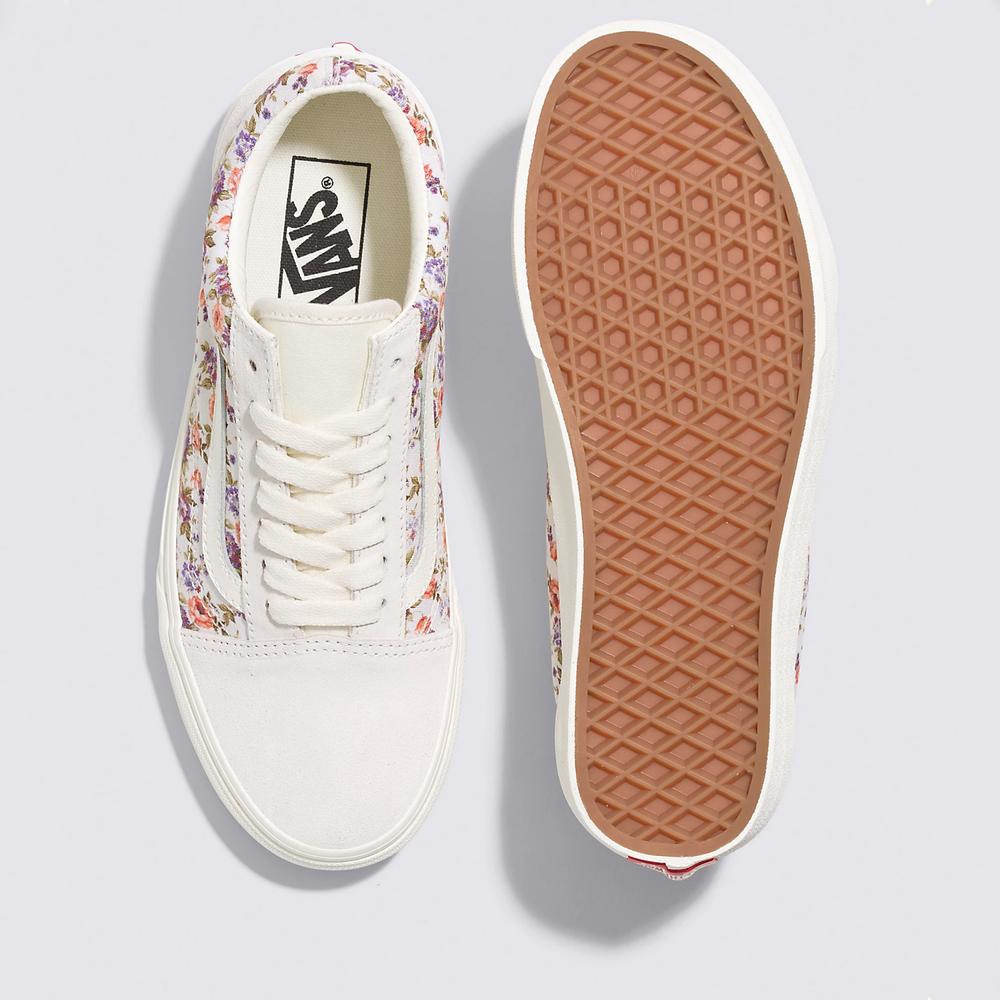 Topánky Vans Old Skool Vintage Floral Mar VN0007NTFS81 - viacfarebné