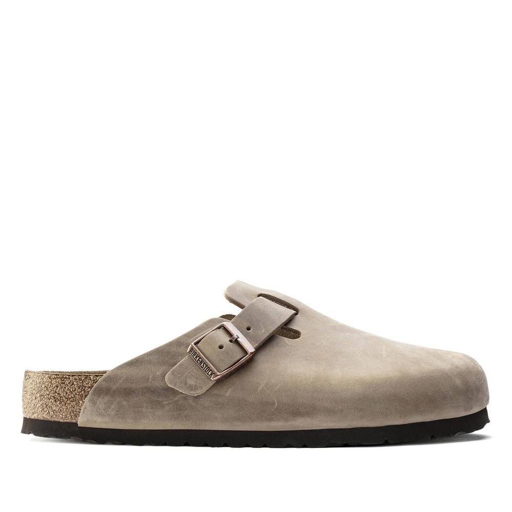 Klapky unisex Birkenstock Boston 1018147 - hnedé