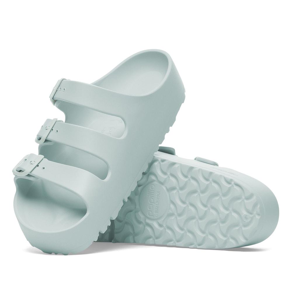Klapky Birkenstock Florida Eva Flex Platform 1029736 - zelené