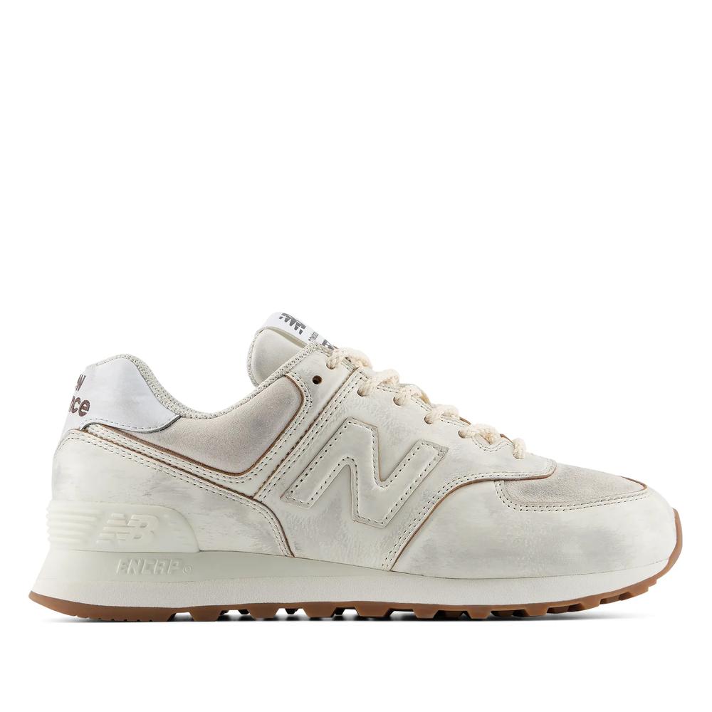 Dámske topánky New Balance W574HF - béžové