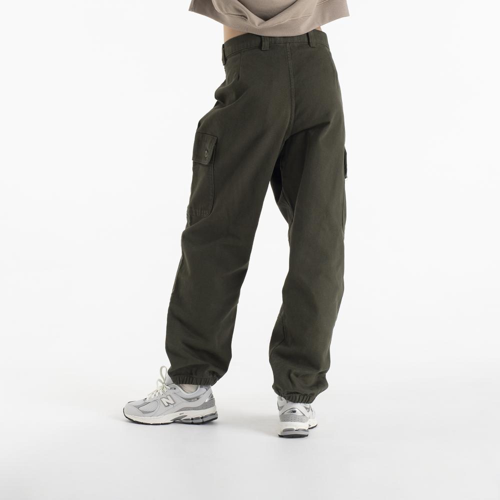 Nohavice Champion Organic Cotton Cargo Trousers 117448-GS508 - zelené