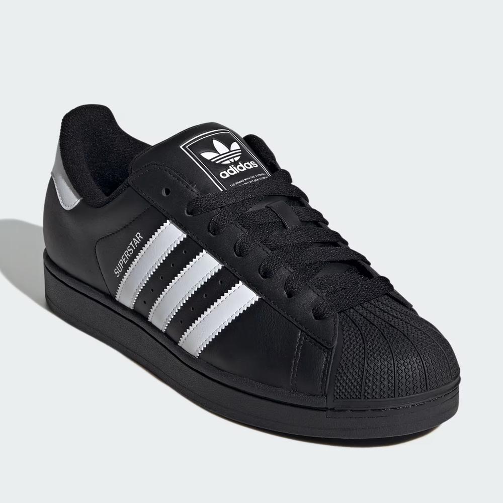 Unisex topánky adidas Originals Superstar II JI0079 - čierne
