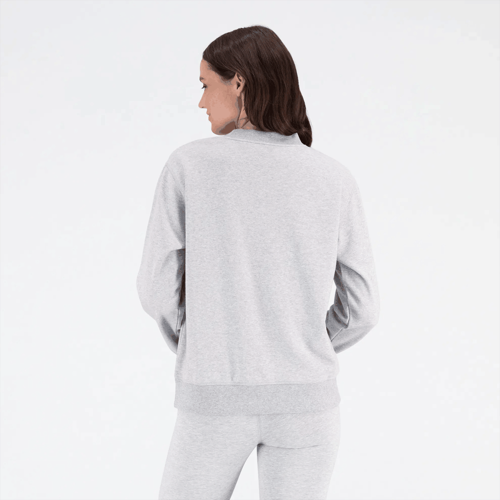 Dámska mikina New Balance WT31532AG - šedý