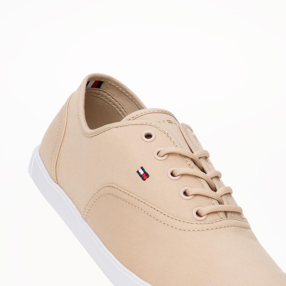 TopánkyTommy Hilfiger Canvas Lace Up FW0FW07805-TRY - ružové