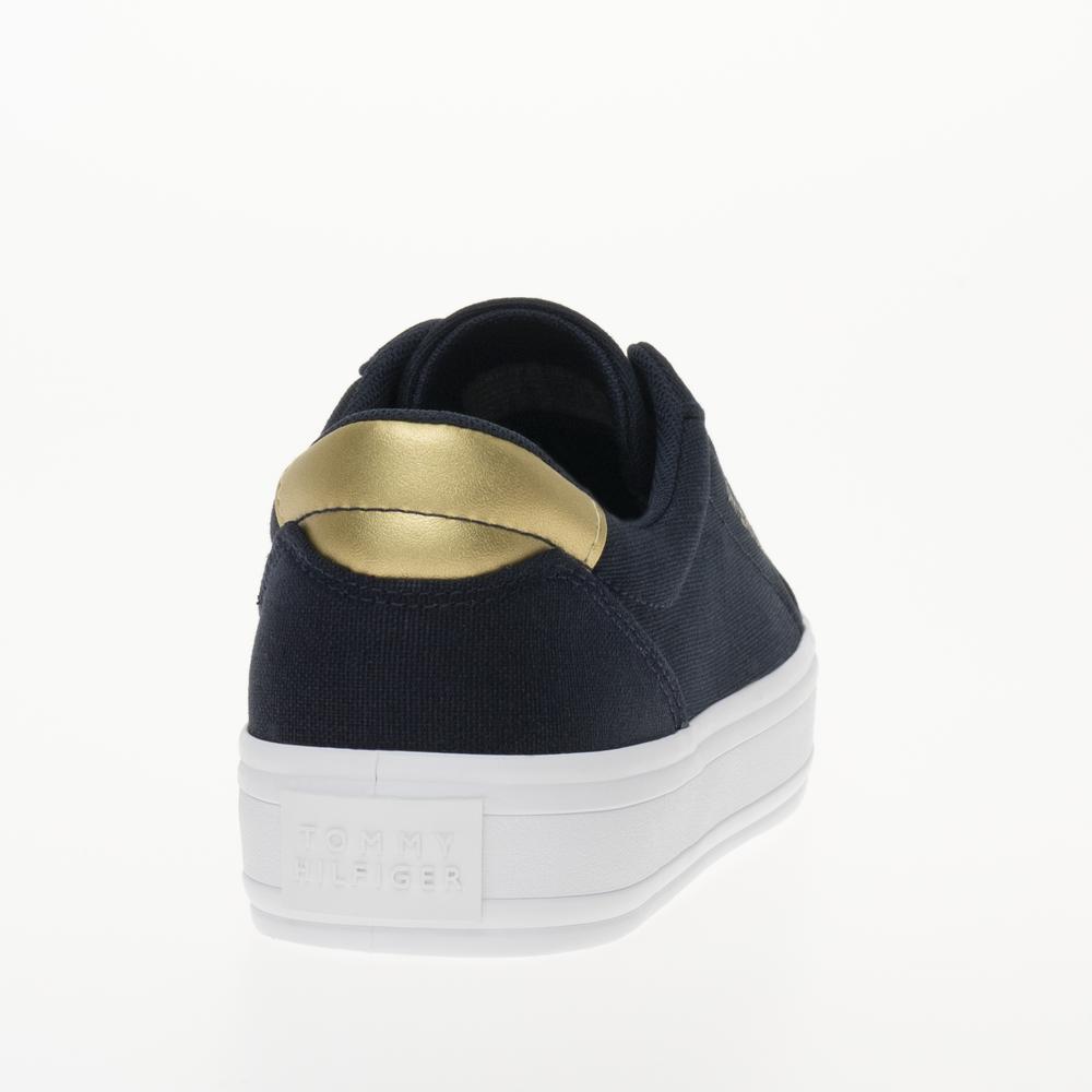 Topánky Tommy Hilfiger Essential Vulc Canvas FW0FW07682-DW6 - tmavomodré
