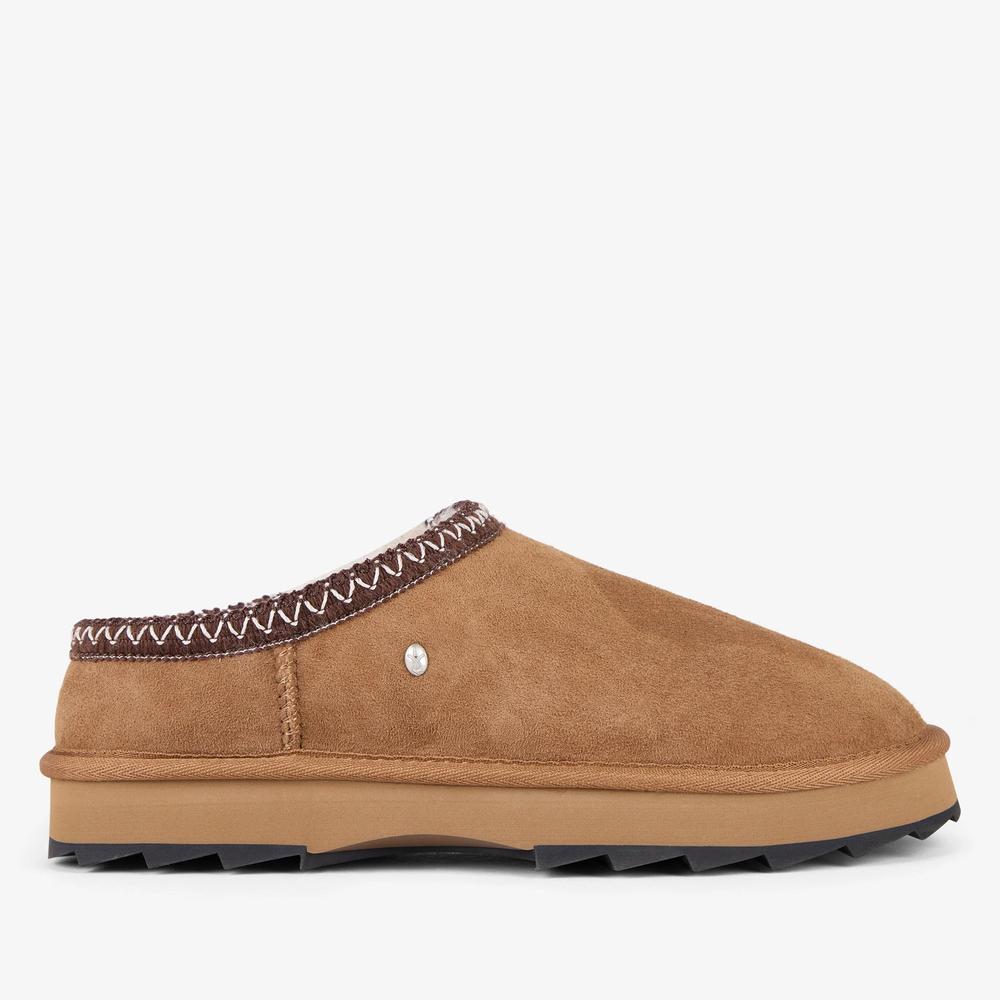 Topánky Emu Australia Sharky Scuff W13179CHES - hnedé