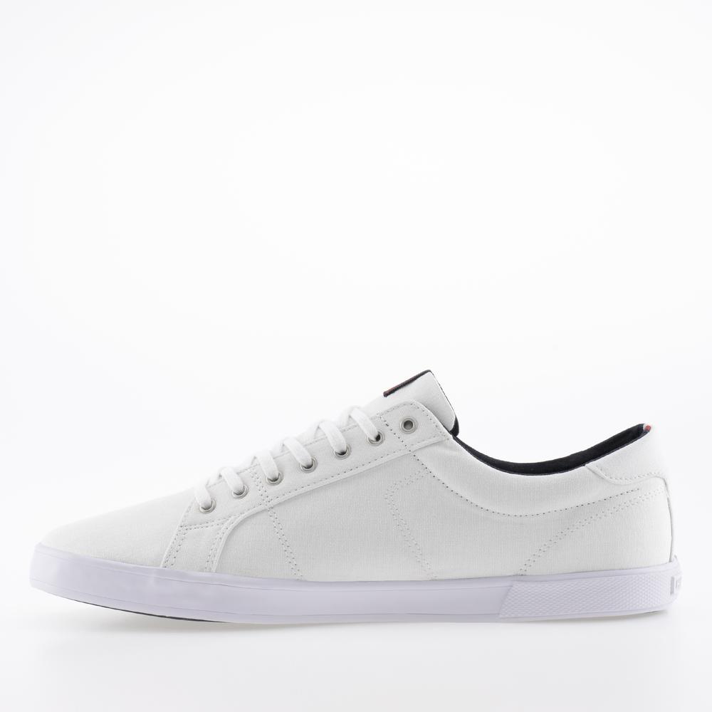 Topánky Tommy Hilfiger Iconic Long Lace FM0FM01536-0K4 - biele