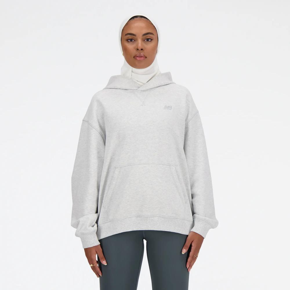 Bunda New Balance WT41537AHH - šedý